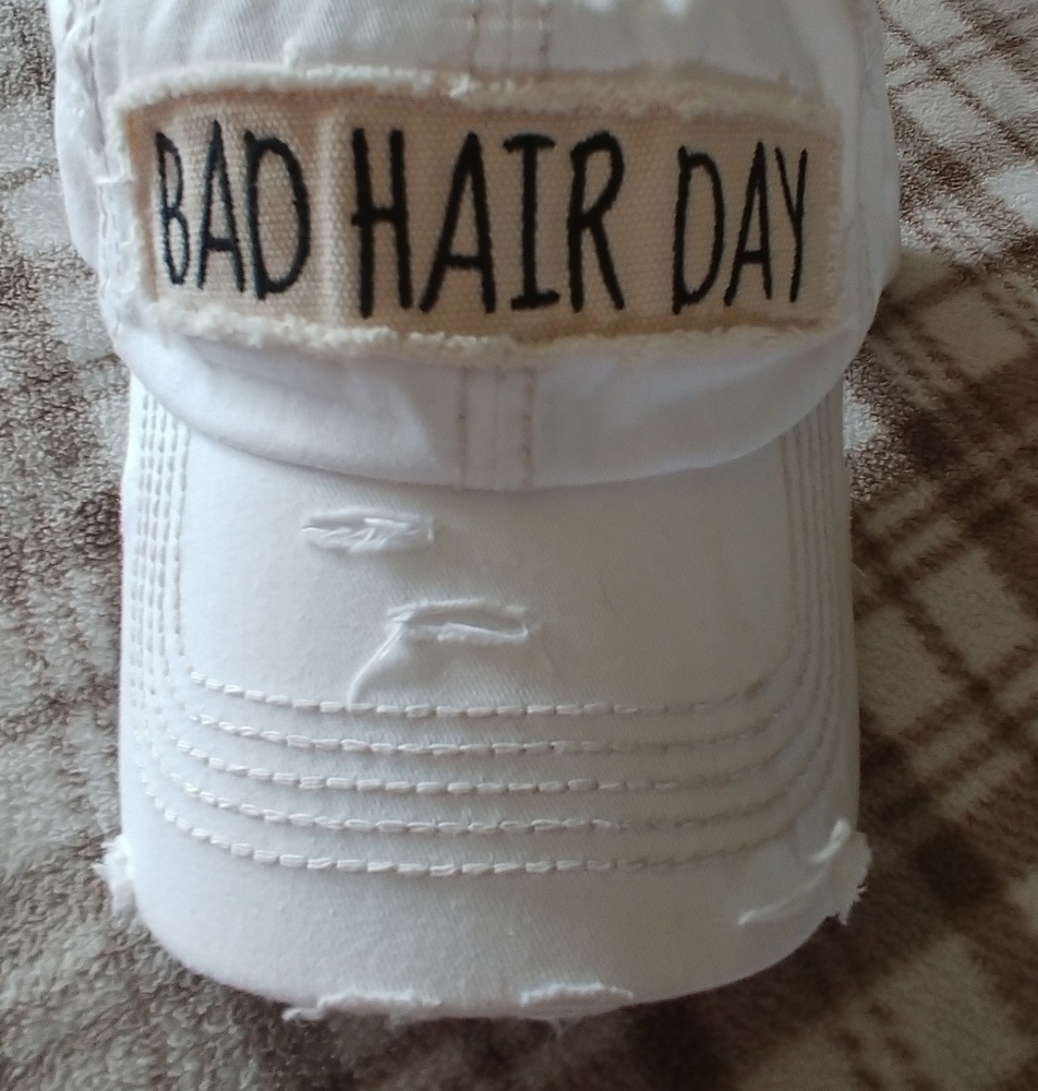 NWOT Bad hair day ball cap